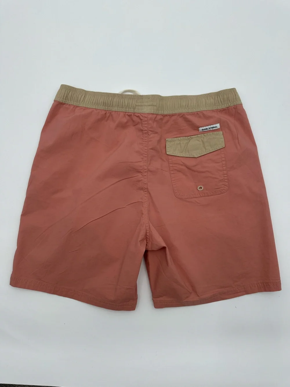 Banks Journal Light Coral shorts swim trunks size XL